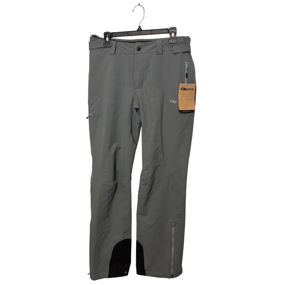 Outdoor Research Pants - Outdoor Research Cirque II Pants Womens Large Gray Softshell Stretch Wind Water